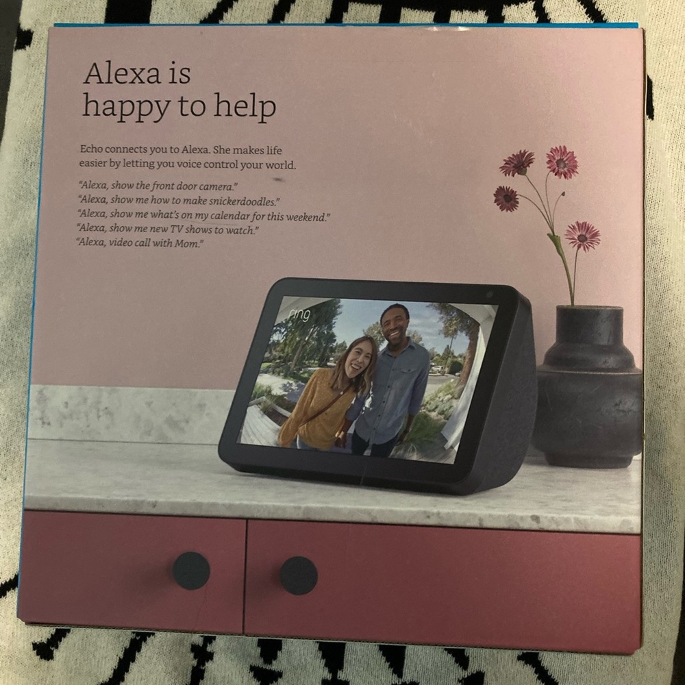 Echo Show 8 (2nd Gen)| HD smart display with Alexa & 13 MP camera | Charcoal